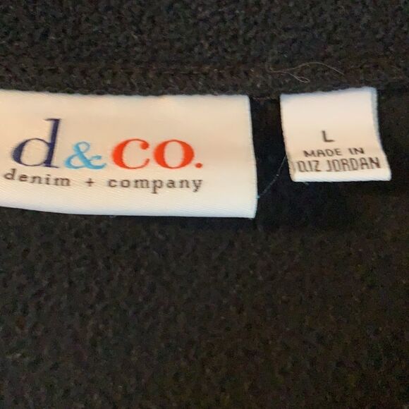 Denim and Company Large fleece pullover - Picture 5 of 6